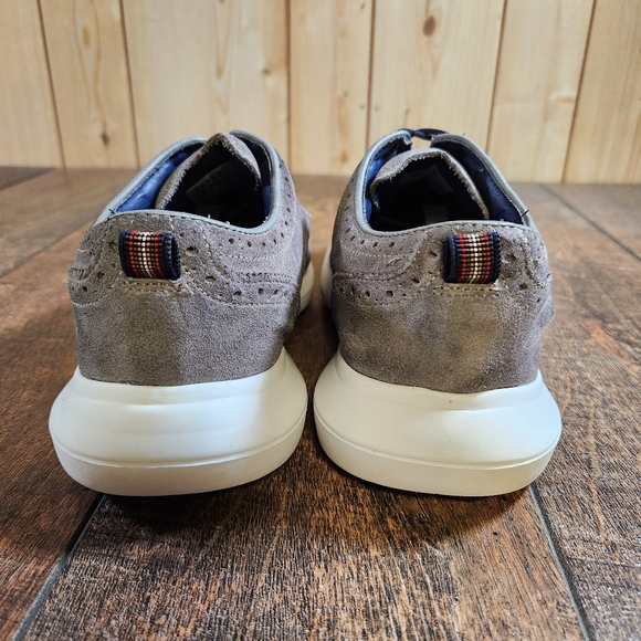 FJ FootJoy Modern Wing Golf Shoes Men's Size 9W Gray Suede Spikeless #56113 - Picture 6 of 11